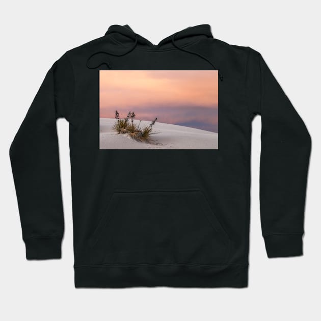 White Sand Sunset Hoodie by jvnimages